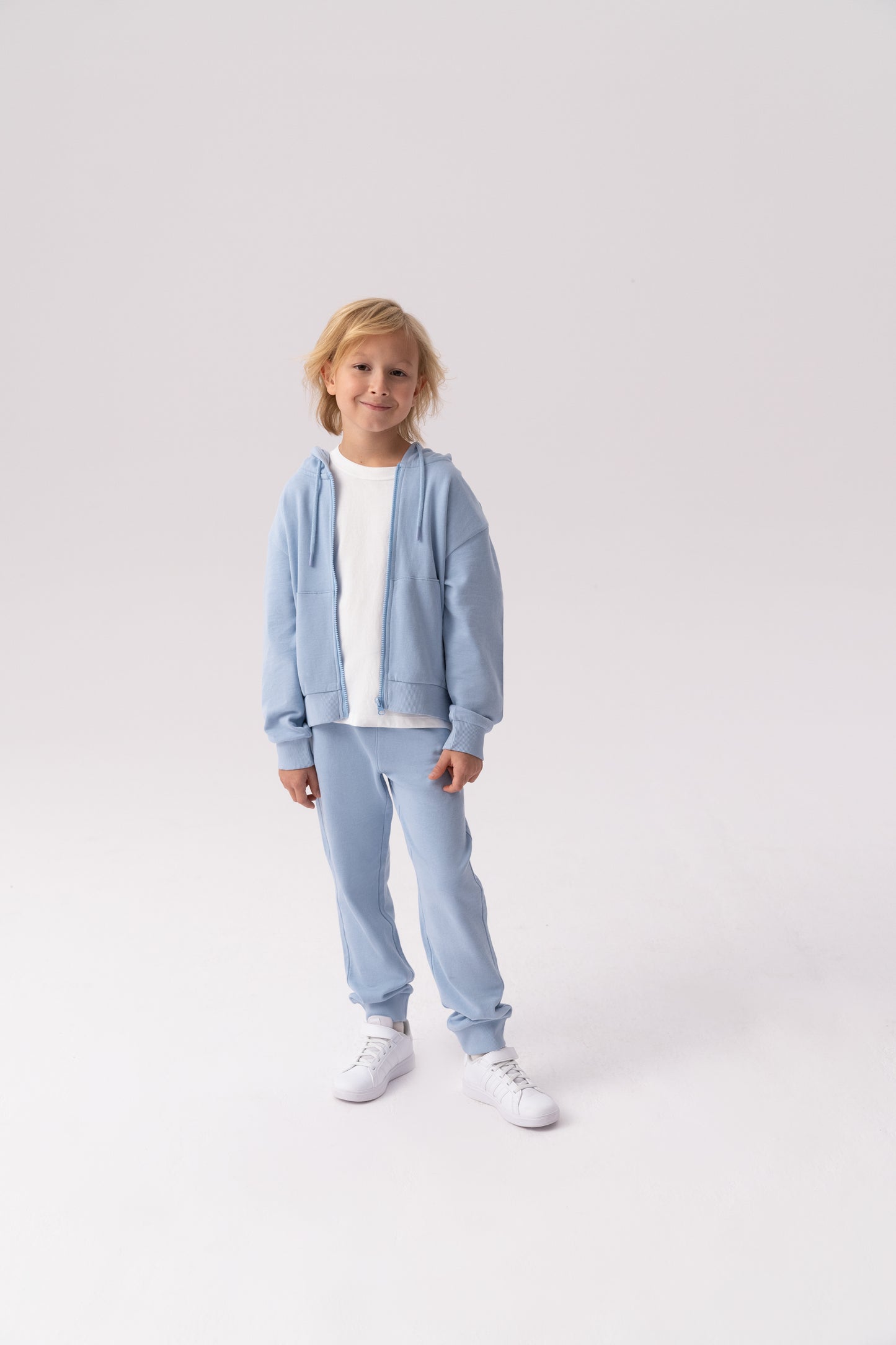 BABY BLUE komplet dresowy dla dzieci unisex